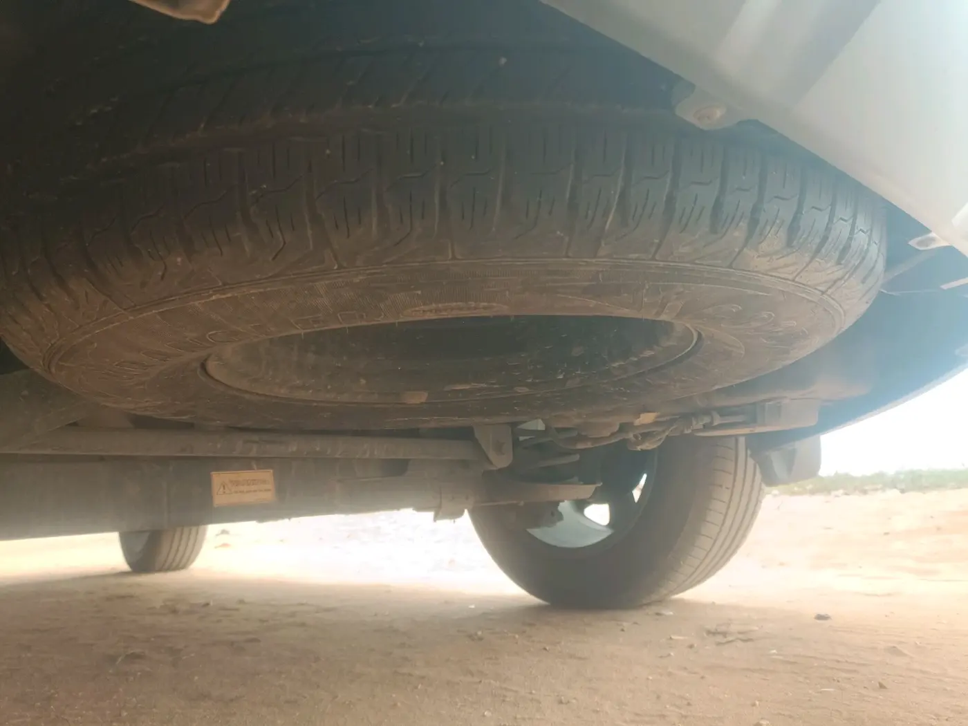 2023 Tata Safari XZA PLUS O 7STR, Diesel, Automatic, 50,567 km, tyre