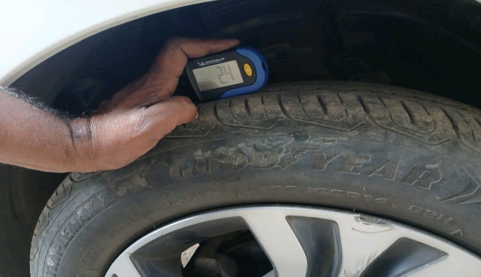 2022 Tata TIGOR XZ PLUS CNG, Petrol, Manual, 31,178 km, tyre