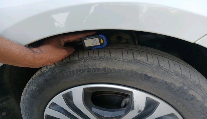 2022 Tata TIGOR XZ PLUS CNG, Petrol, Manual, 31,178 km, tyre