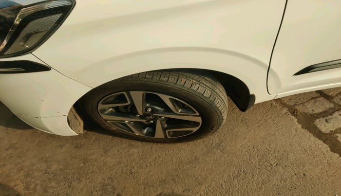 2020 Hyundai AURA SX+ 1.0 TURBO GDI MT, Petrol, Manual, 55,286 km, tyre