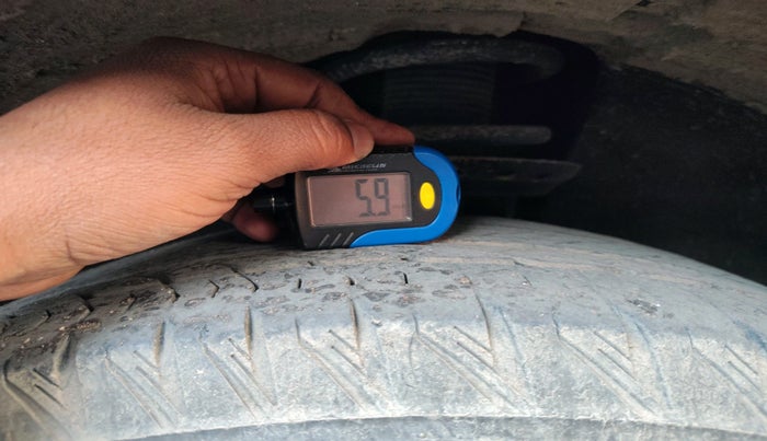 2023 Tata Harrier XZA PLUS 2.0L DARK EDITION, Diesel, Automatic, 49,350 km, tyre