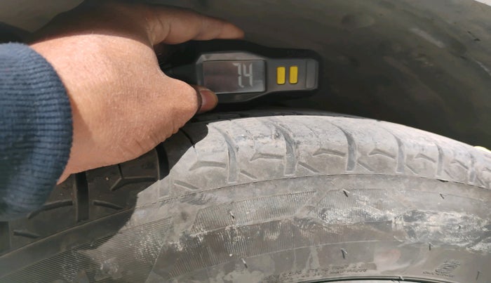 2024 Tata TIGOR XZ PLUS CNG, Petrol, Manual, 23,791 km, tyre