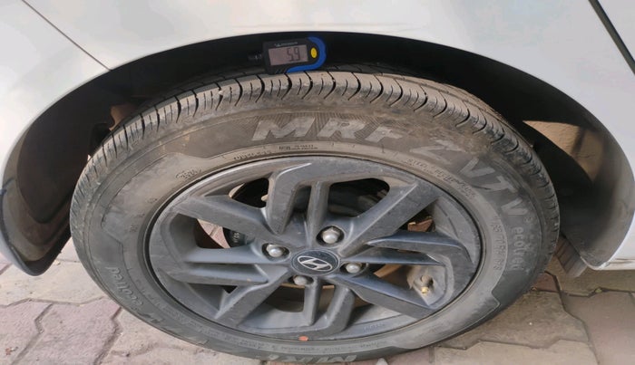 2021 Hyundai GRAND I10 NIOS SPORTZ 1.2 KAPPA VTVT CNG, Petrol, Manual, 73,352 km, tyre