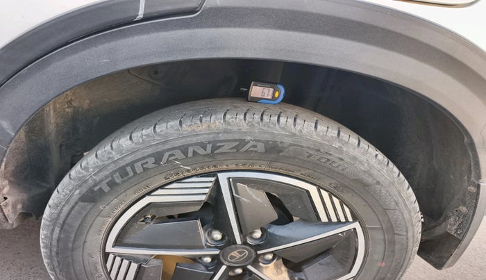 2023 Tata NEXON CREATIVE+ AMT 1.2 PETROL, Petrol, Automatic, 42,187 km, tyre