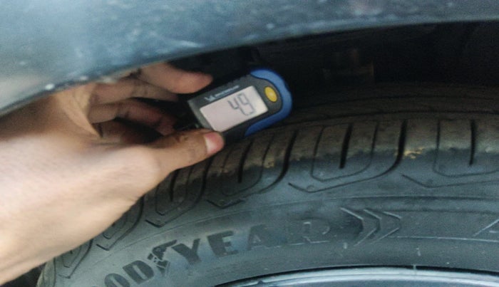 2022 Tata ALTROZ XTA DARK EDTION, Petrol, Automatic, 18,671 km, tyre