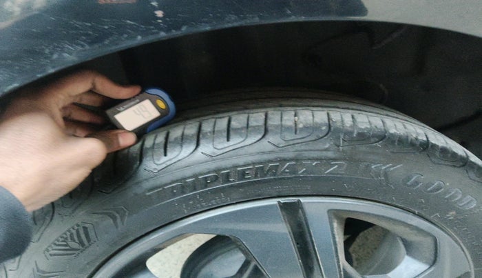 2022 Tata ALTROZ XTA DARK EDTION, Petrol, Automatic, 18,671 km, tyre