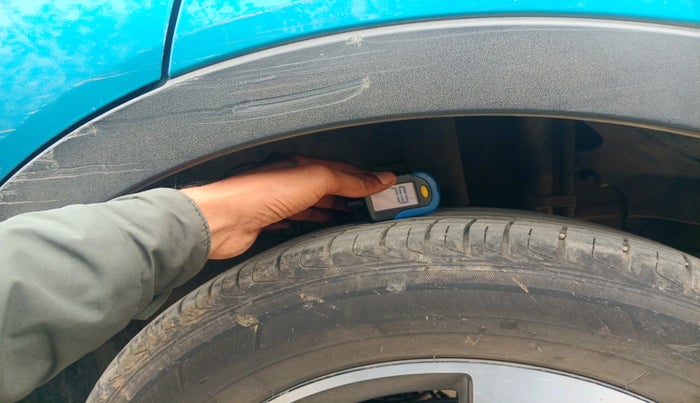 2018 Tata NEXON XZ PLUS PETROL DUAL TONE, Petrol, Manual, 75,818 km, tyre