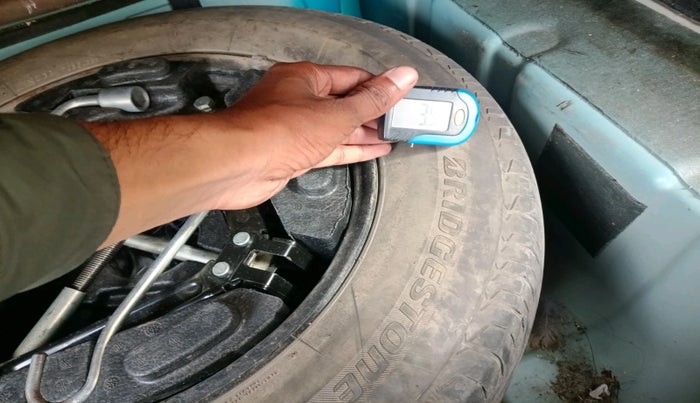 2018 Tata NEXON XZ PLUS PETROL DUAL TONE, Petrol, Manual, 75,818 km, tyre