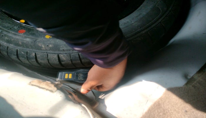 2021 Ford Figo Aspire TITANIUM 1.2 PETROL, Petrol, Manual, 44,677 km, tyre