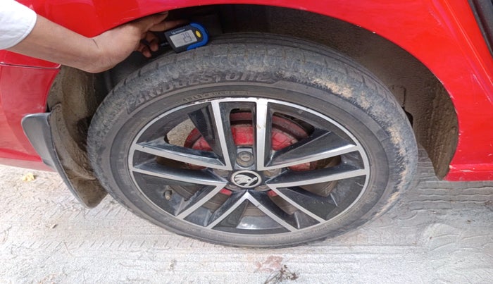 2018 Skoda Rapid STYLE 1.5 TDI AT, Diesel, Automatic, 2,05,164 km, tyre