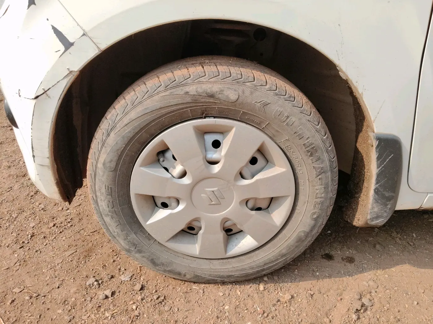 2022 Maruti New Wagon-R LXI CNG 1.0, Petrol, Manual, 25,234 km, tyre