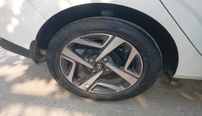 2023 Hyundai AURA SX 1.2 CNG, Petrol, Manual, 12,648 km, tyre