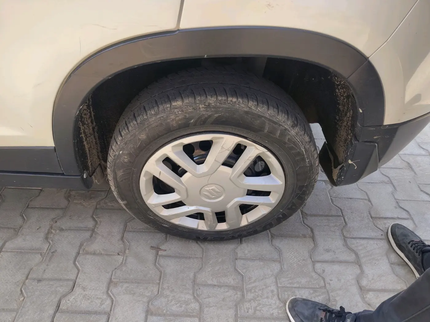 2018 Maruti Vitara Brezza VDI (O), Diesel, Manual, 44,563 km, tyre