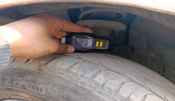 2016 Ford Ecosport AMBIENTE 1.5L DIESEL, Diesel, Manual, 1,22,924 km, tyre