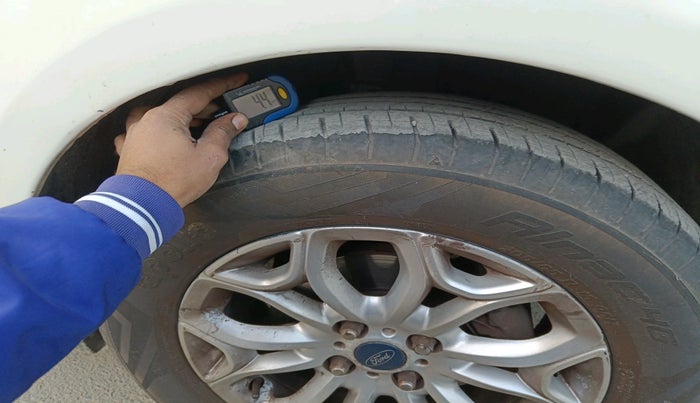 2014 Ford Ecosport TITANIUM 1.5L PETROL AT, Petrol, Automatic, 1,62,027 km, tyre