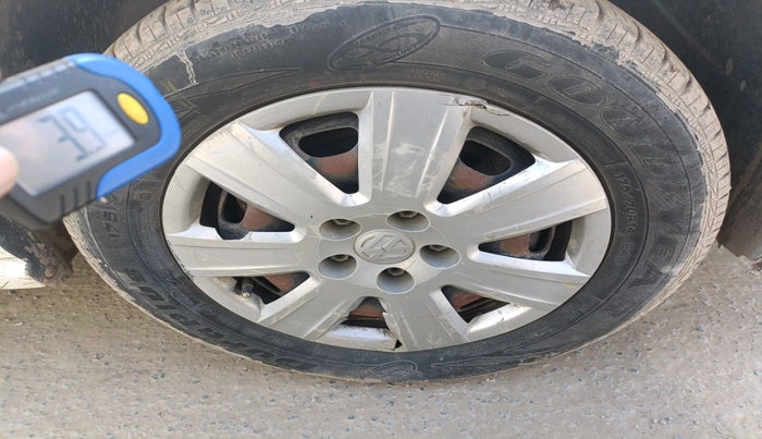 2012 Volkswagen Polo TRENDLINE 1.2L PETROL, Petrol, Manual, 86,563 km, tyre