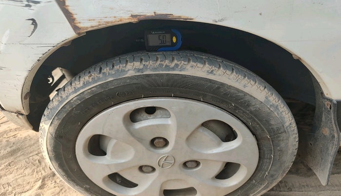 2012 Tata Nano STD, Petrol, Manual, 34,840 km, tyre