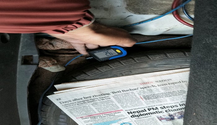 2013 Hyundai Santro Xing GL, Petrol, Manual, 67,818 km, tyre