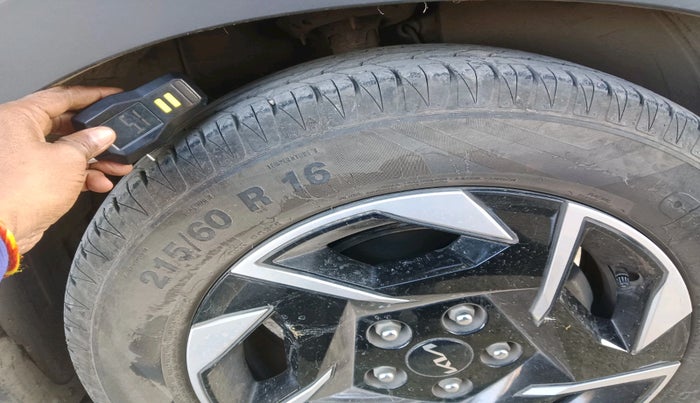 2024 KIA SONET HTK PLUS 1.0 TURBO PETROL IMT, Petrol, Manual, 14,152 km, tyre