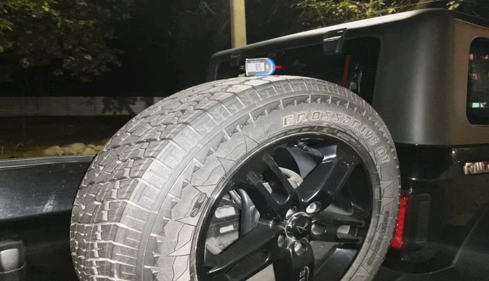 2024 Mahindra Thar AX (O) D 2WD HT, Diesel, Manual, 10,137 km, tyre