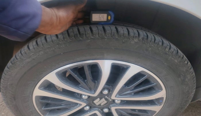 2025 Maruti Ertiga ZXI (O) CNG, Petrol, Manual, 47,097 km, tyre