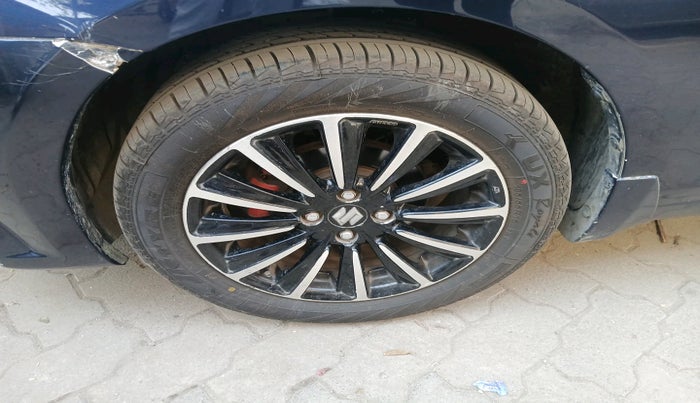 2018 Maruti Ciaz ALPHA 1.5 SHVS PETROL, Petrol, Manual, 38,159 km, tyre