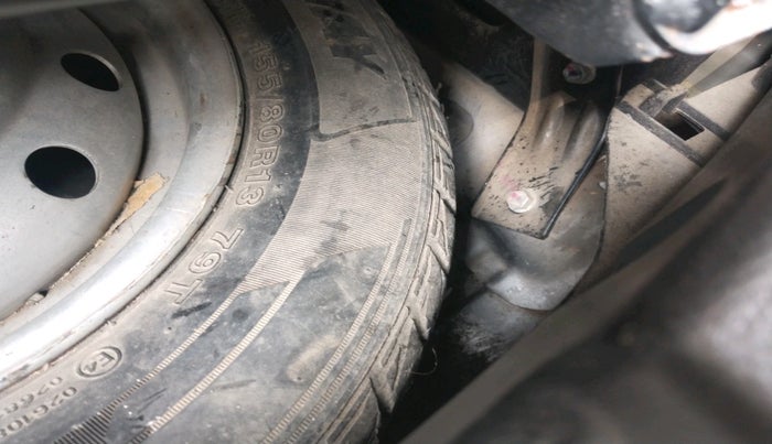 2017 Maruti Wagon R 1.0 LXI CNG, Petrol, Manual, 78,467 km, tyre