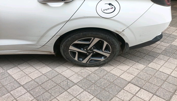 2020 Hyundai AURA SX 1.2 (O), Petrol, Manual, 59,899 km, tyre