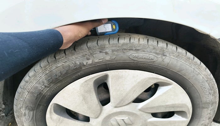 2014 Maruti Celerio VXI, Petrol, Manual, 1,12,897 km, tyre