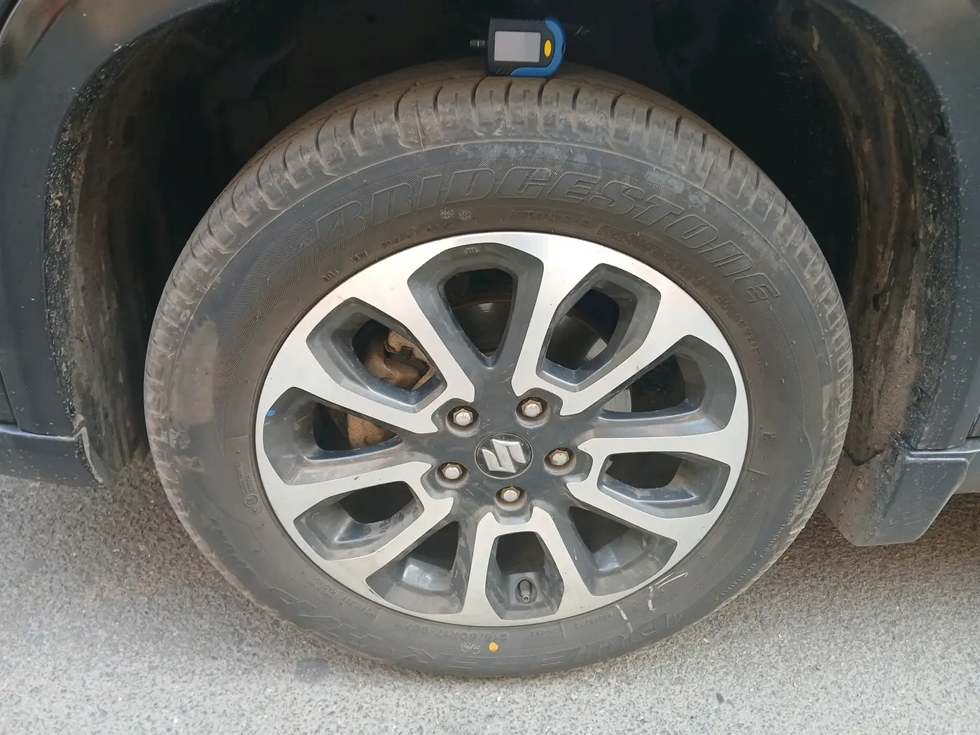 2024 Maruti Grand Vitara ZETA CNG, CNG, Manual, 91,268 km, tyre