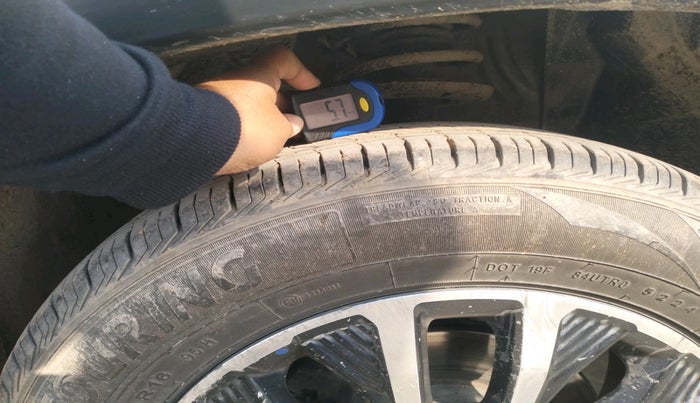 2021 Maruti Vitara Brezza VXI, Petrol, Manual, 1,43,996 km, tyre