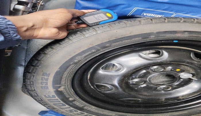 2018 Maruti Alto K10 VXI (O) AMT, Petrol, Automatic, 9,984 km, tyre