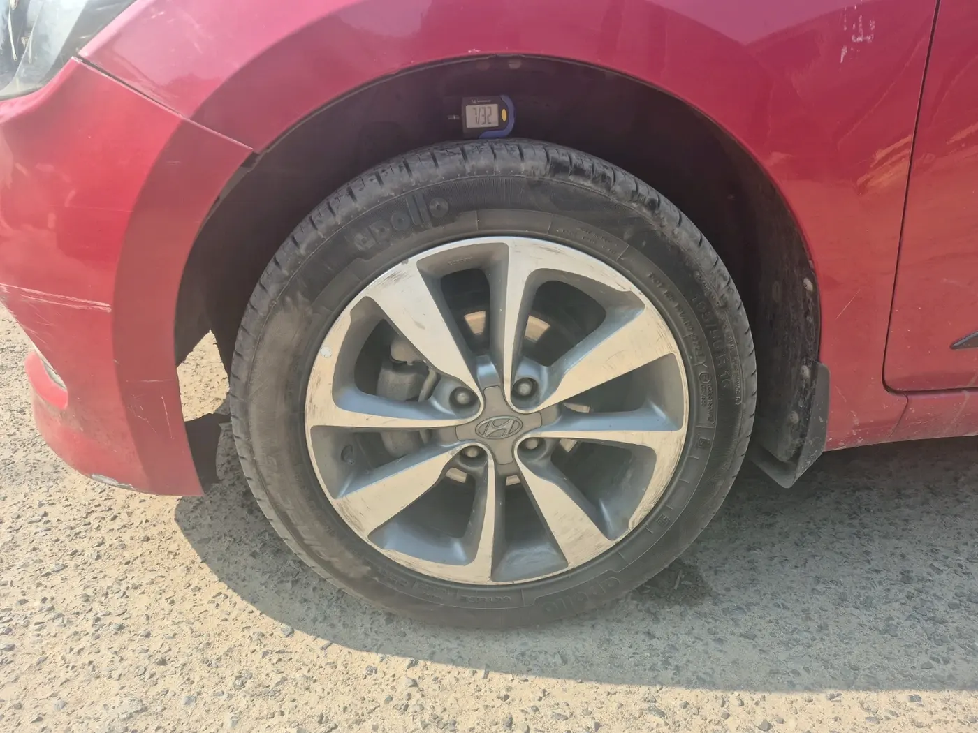 2015 Hyundai Elite i20 ASTA 1.2, Petrol, Manual, 71,956 km, tyre