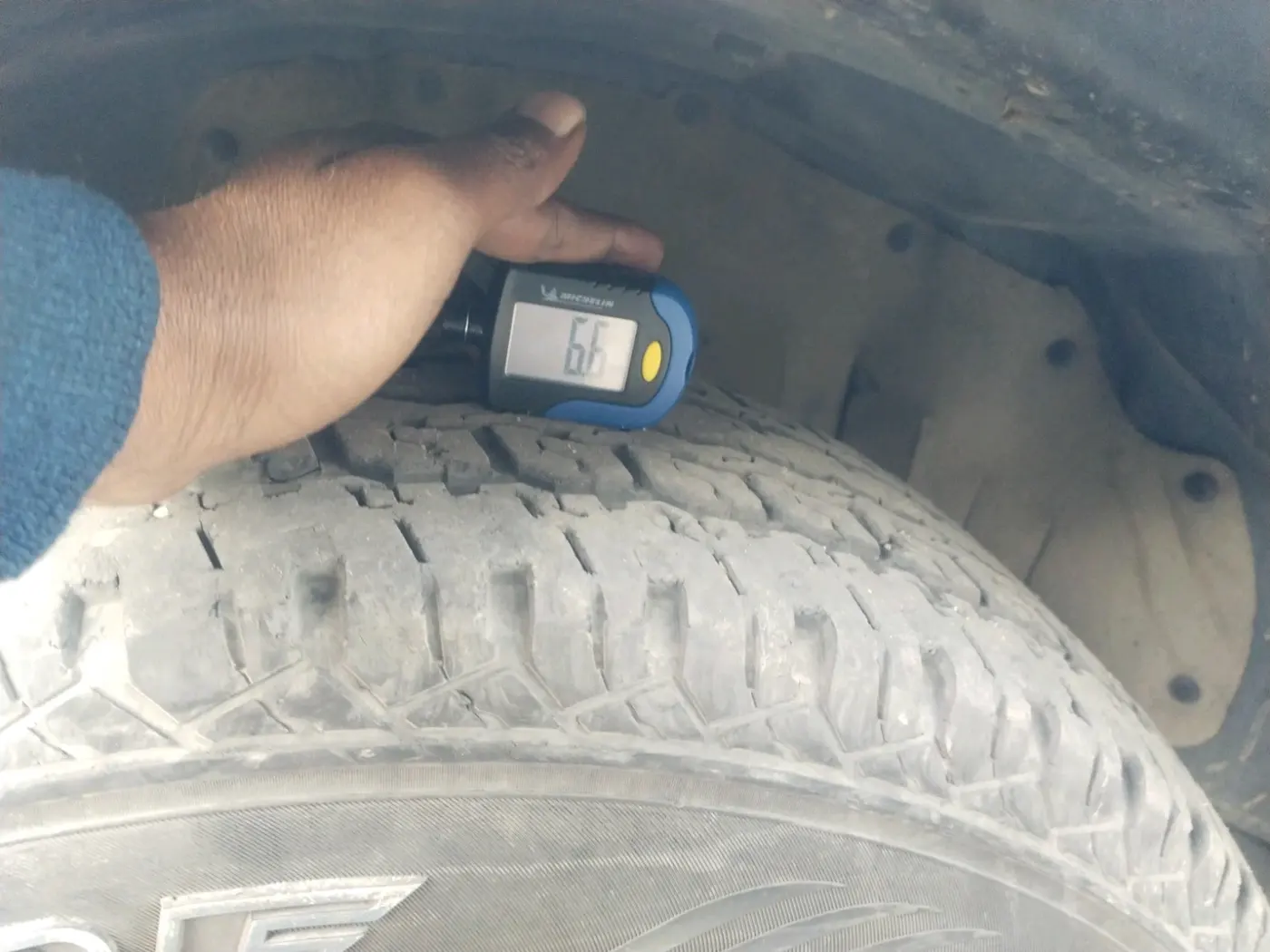 2021 Mahindra Thar LX PETROL HT 4WD AT, Petrol, Automatic, 49,500 km, tyre