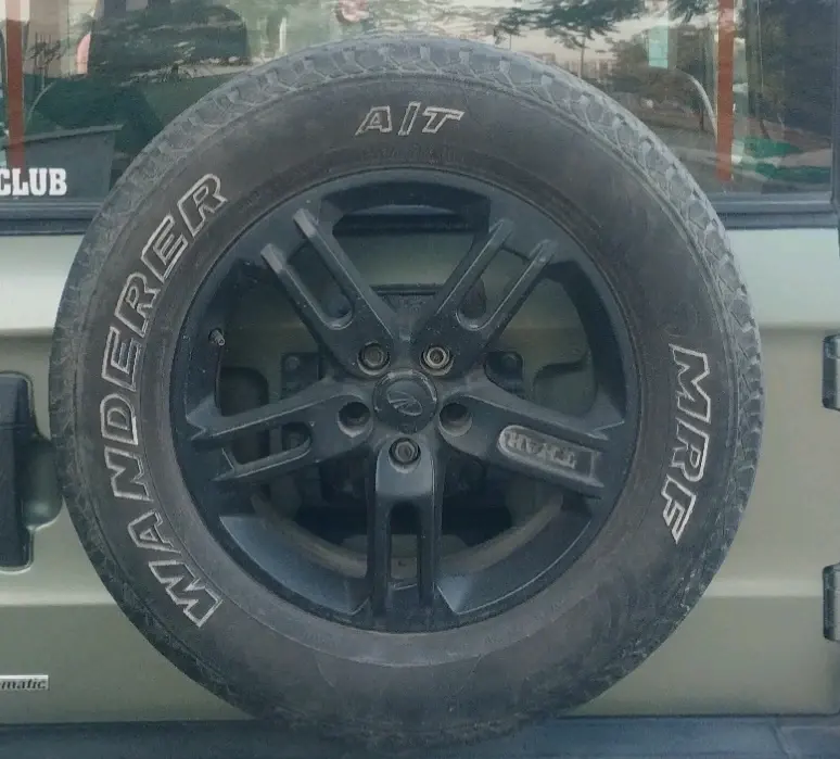 2021 Mahindra Thar LX PETROL HT 4WD AT, Petrol, Automatic, 49,500 km, tyre