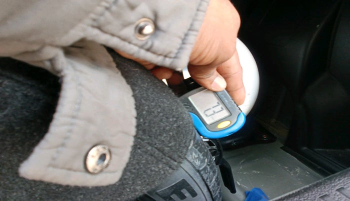 2025 Maruti FRONX DELTA CNG 1.2 MT, Petrol, Manual, 14,460 km, tyre