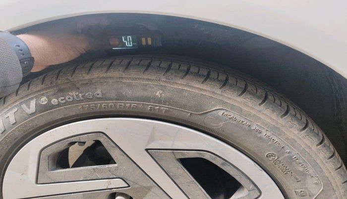 2024 Hyundai AURA S 1.2 CNG, Petrol, Manual, 33,009 km, tyre