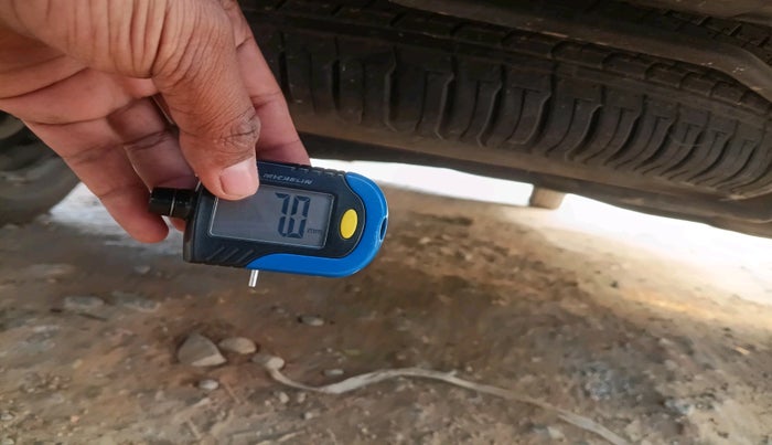 2023 Maruti Ertiga VXI AT SHVS, Petrol, Automatic, 29,595 km, tyre