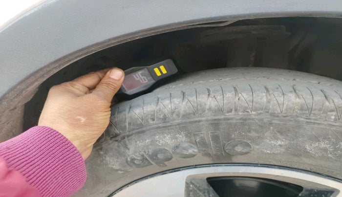 2019 Tata NEXON XZA PLUS PETROL DUAL TONE, Petrol, Automatic, 1,02,322 km, tyre