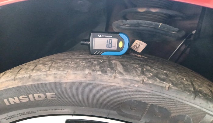 2023 Volkswagen VIRTUS TOPLINE TSI 1.0 AT, Petrol, Automatic, 40,817 km, tyre