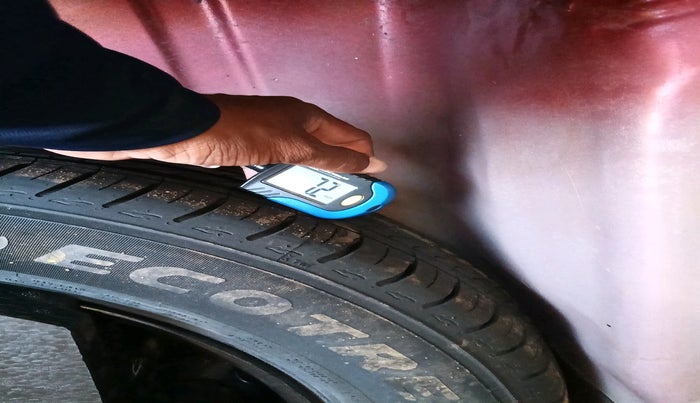 2023 Volkswagen VIRTUS TOPLINE TSI 1.0 AT, Petrol, Automatic, 40,817 km, tyre