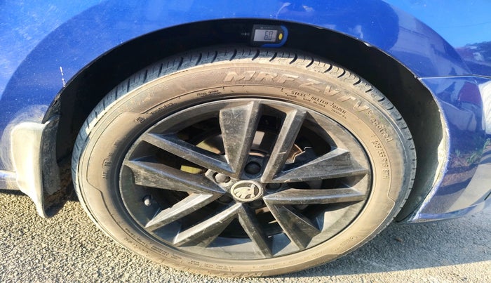 2019 Skoda Rapid AMBITION 1.5 TDI AT, Diesel, Automatic, 2,40,321 km, tyre