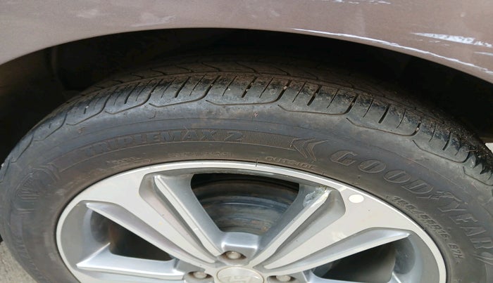 2018 Hyundai Verna 1.6 VTVT SX (O) AT, Petrol, Automatic, 83,385 km, tyre