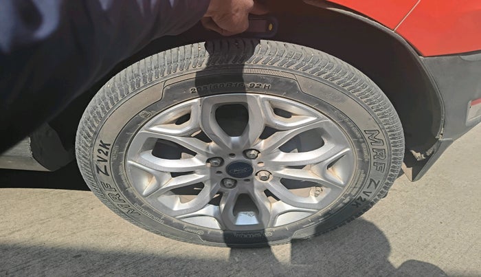 2017 Ford Ecosport TITANIUM 1.5L PETROL AT, Petrol, Automatic, 92,296 km, tyre