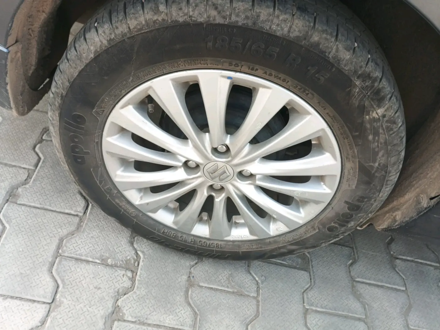 2023 Maruti Ciaz ZETA 1.5 SHVS MT PETROL, Petrol, Manual, 98,001 km, tyre