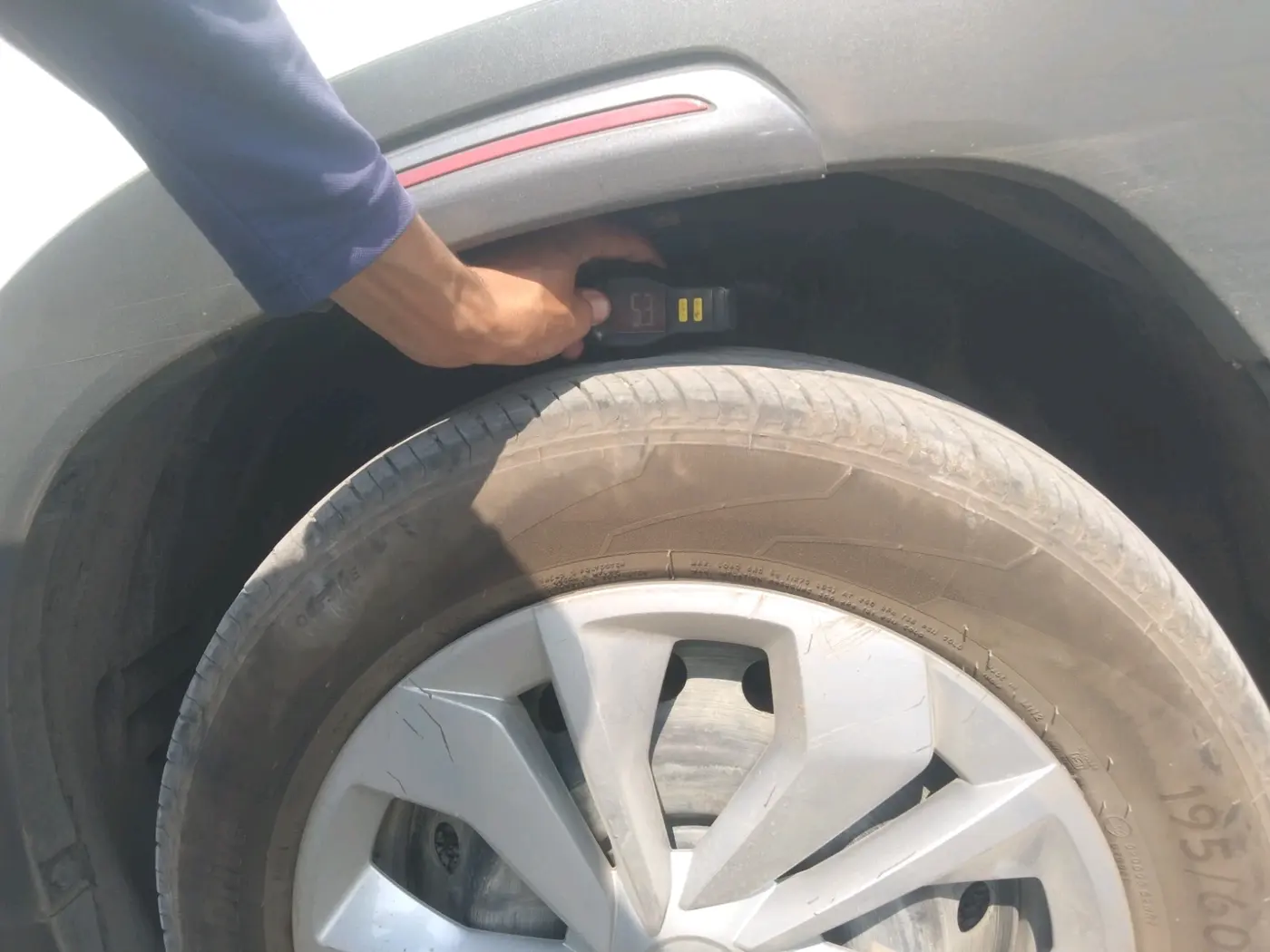 2024 Maruti FRONX SIGMA CNG 1.2 MT, CNG, Manual, 74,427 km, tyre