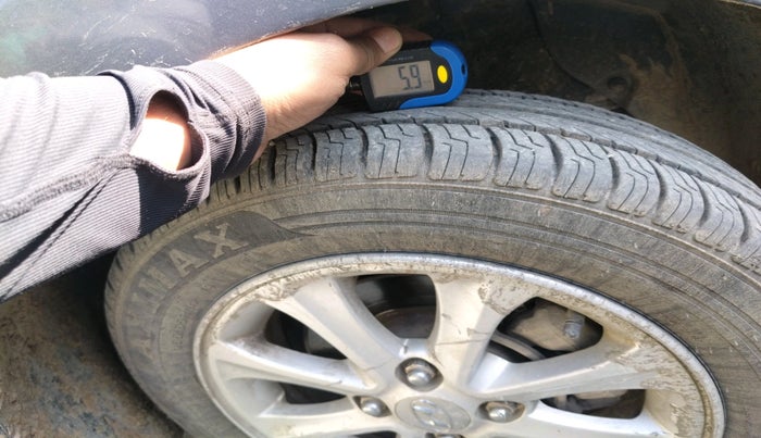 2016 Hyundai Grand i10 ASTA 1.2 KAPPA VTVT, Petrol, Manual, 96,497 km, tyre