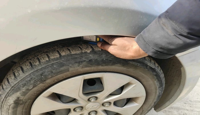 2015 Hyundai Xcent S 1.2, CNG, Manual, 50,371 km, tyre