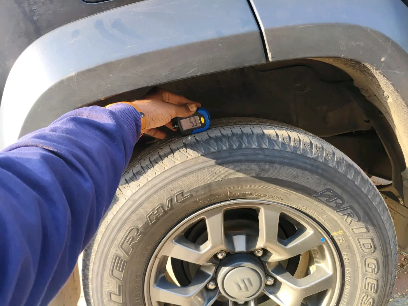 2023 Maruti JIMNY ALPHA ALL GRIP PRO AT, CNG, Automatic, 22,041 km, tyre