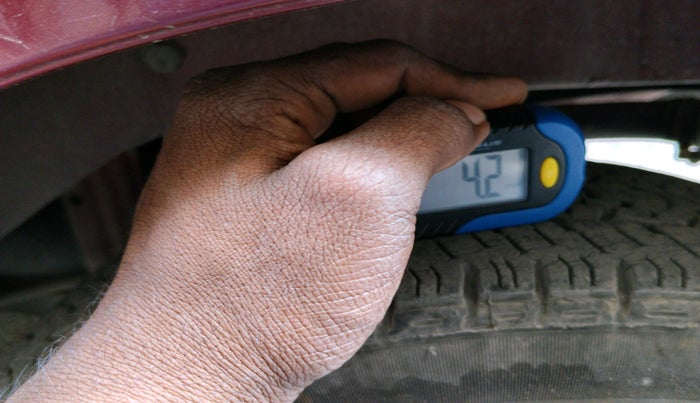 2015 Maruti Alto K10 VXI AMT, Petrol, Automatic, 35,592 km, tyre